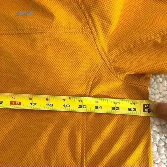 Koppen Orange Textured Full Zip Lightweight Cool Weather Jacket - Picture 11 of 11